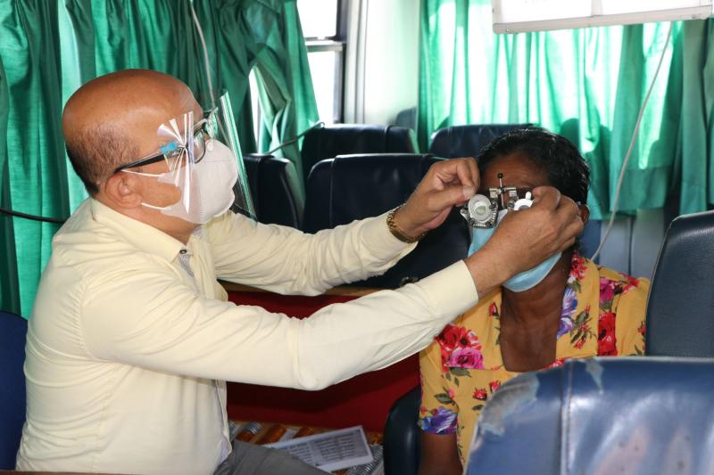 INSEE Ecocycle conducted a Medical and Eye Clinic Camp at Katunayake Ecocycle Pre-Processing Facility (PPF) as a CSR activity for the needy community