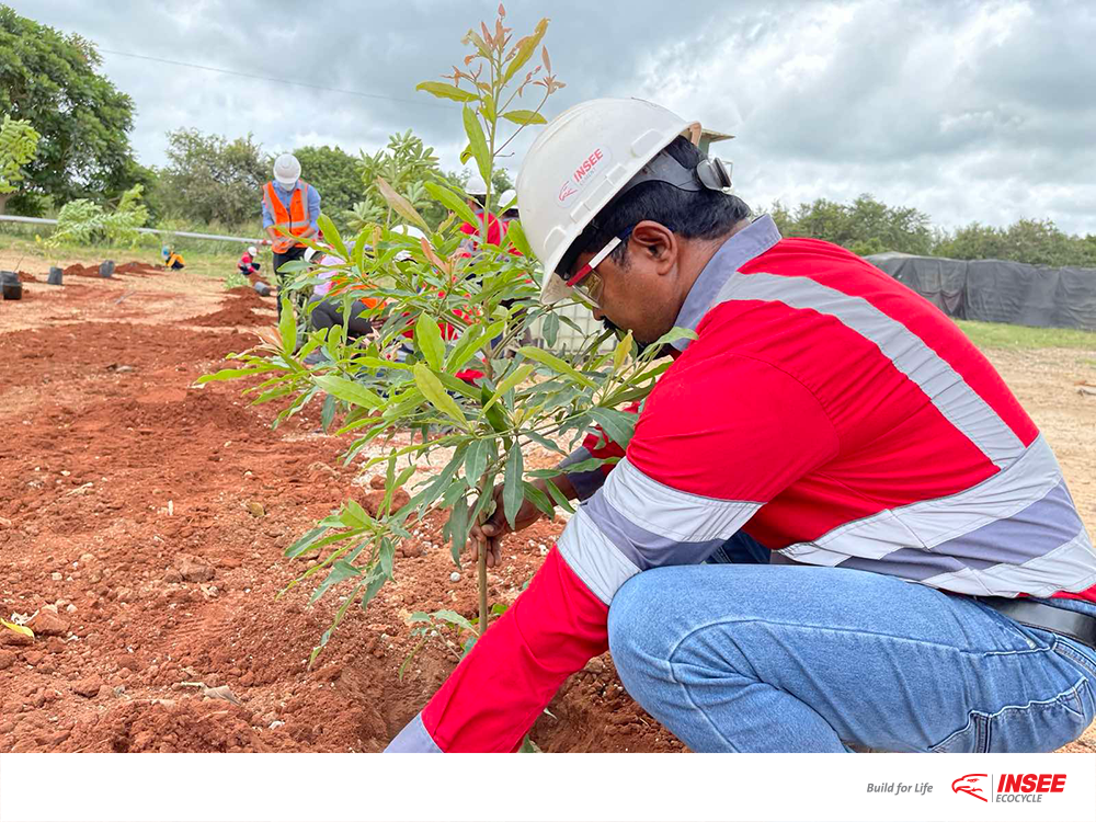 INSEE initiated a tree planting program in commemoration of the World Environment Day 2022