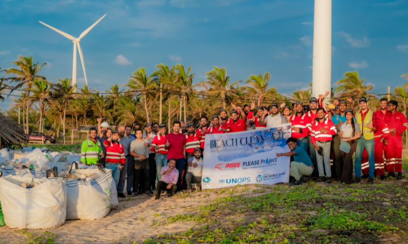 INSEE Ecocycle continues Beach Cleanups Under PLEASE Project to address the national plastic pollution 