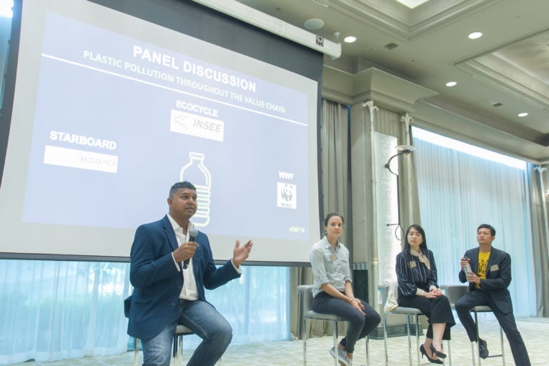 INSEE Ecocycle participated in panel discussion at Sustainability for Business Forum 2019, raising awareness marine plastic pollution