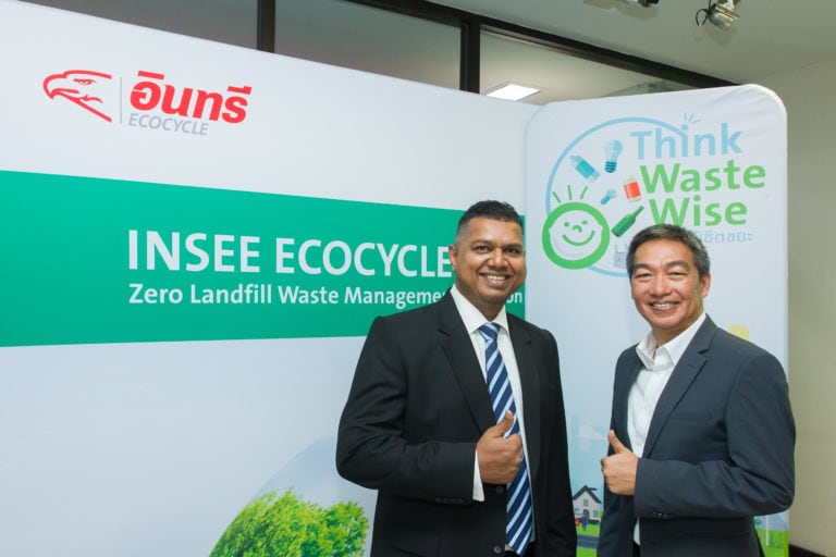 INSEE Ecocycle signs MOU with Department of Environmental Quality to promote Think Waste Wise project raising local community awareness on waste disposal best practices