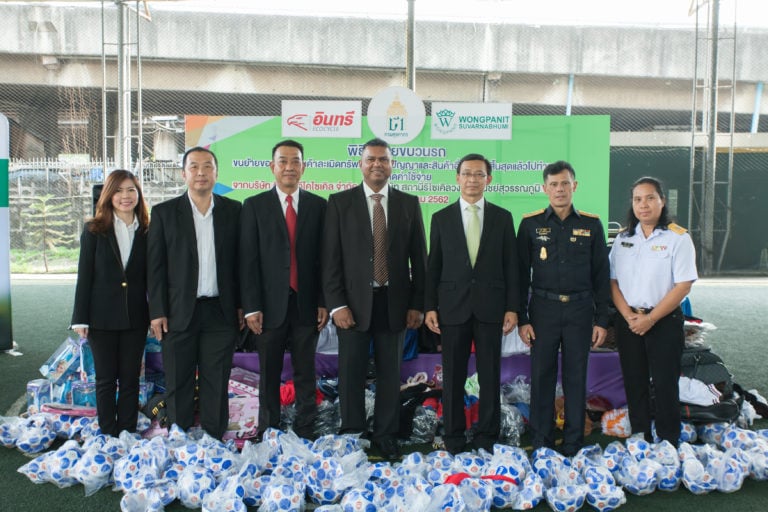 INSEE Ecocycle and Customs Department jointly destroy counterfeit goods with environmentally-friendly and sustainable process