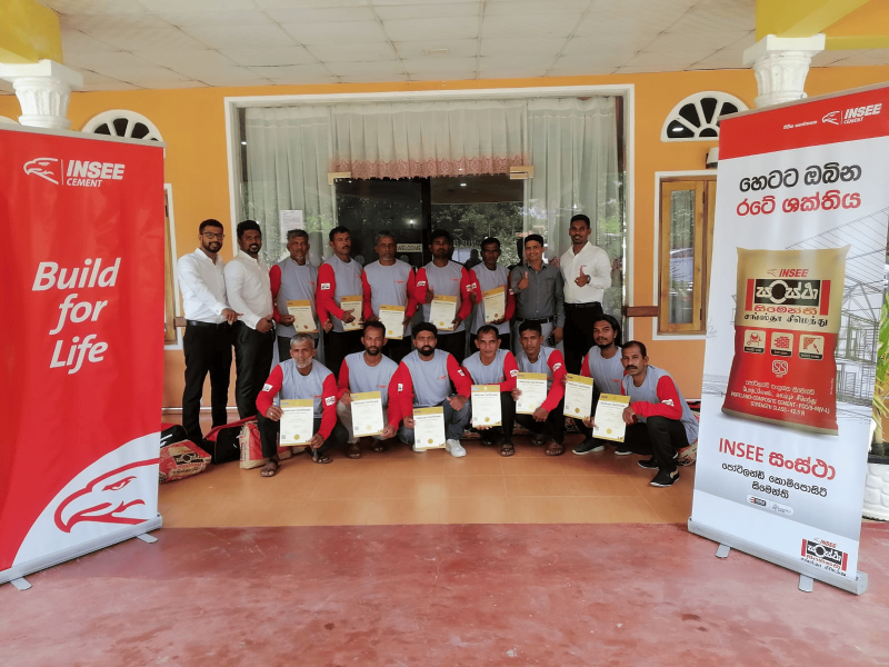 How INSEE Cement’s Sathkara programme is driving Sri Lanka’s construction industry transformation by shaping the mason community of the future  