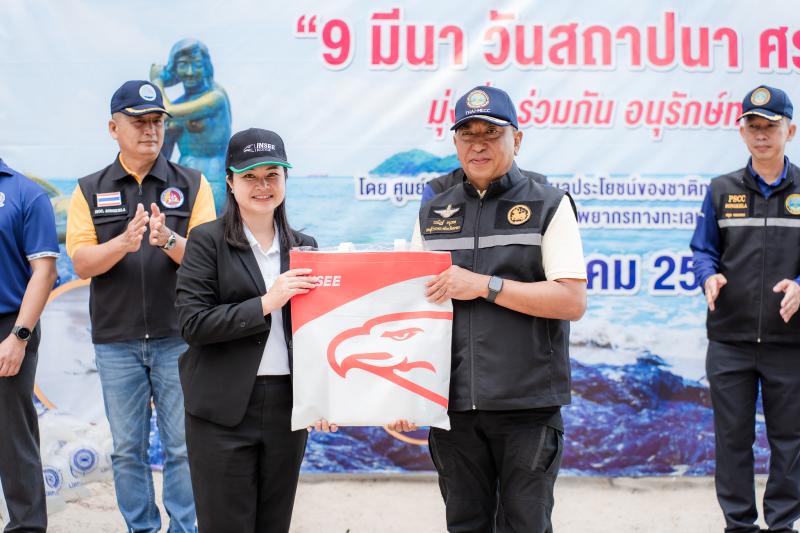 INSEE Ecocycle in Collaboration with Government Agencies Organizes Beach Cleanup at Laem Son On, Songkhla