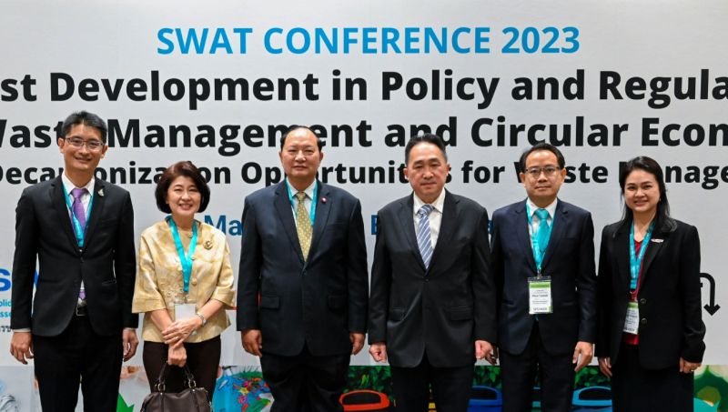 INSEE Ecocycle Participates in SWAT Conference 2023 to Share about  Net-Zero and Sustainable Waste Management