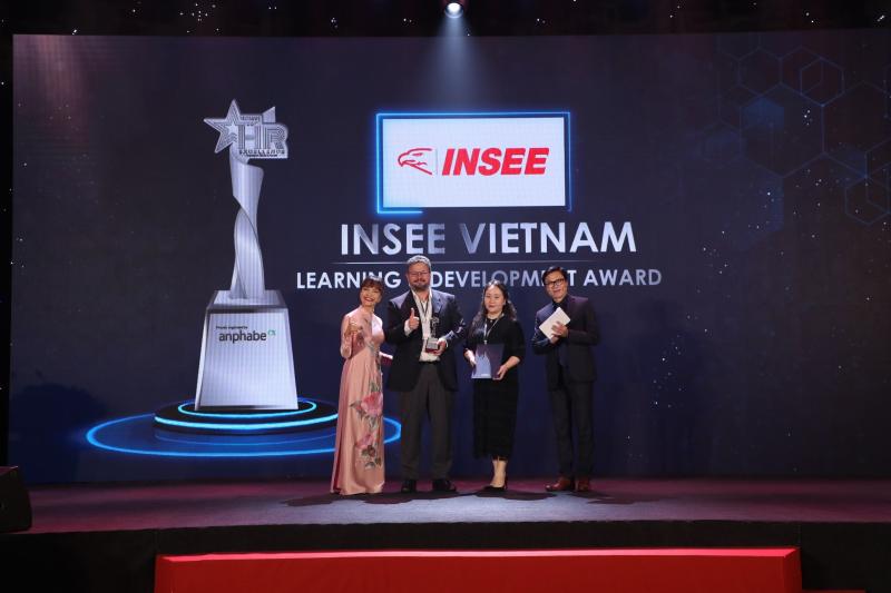 INSEE VIETNAM IS HONORED TO RECEIVE THE AWARD 