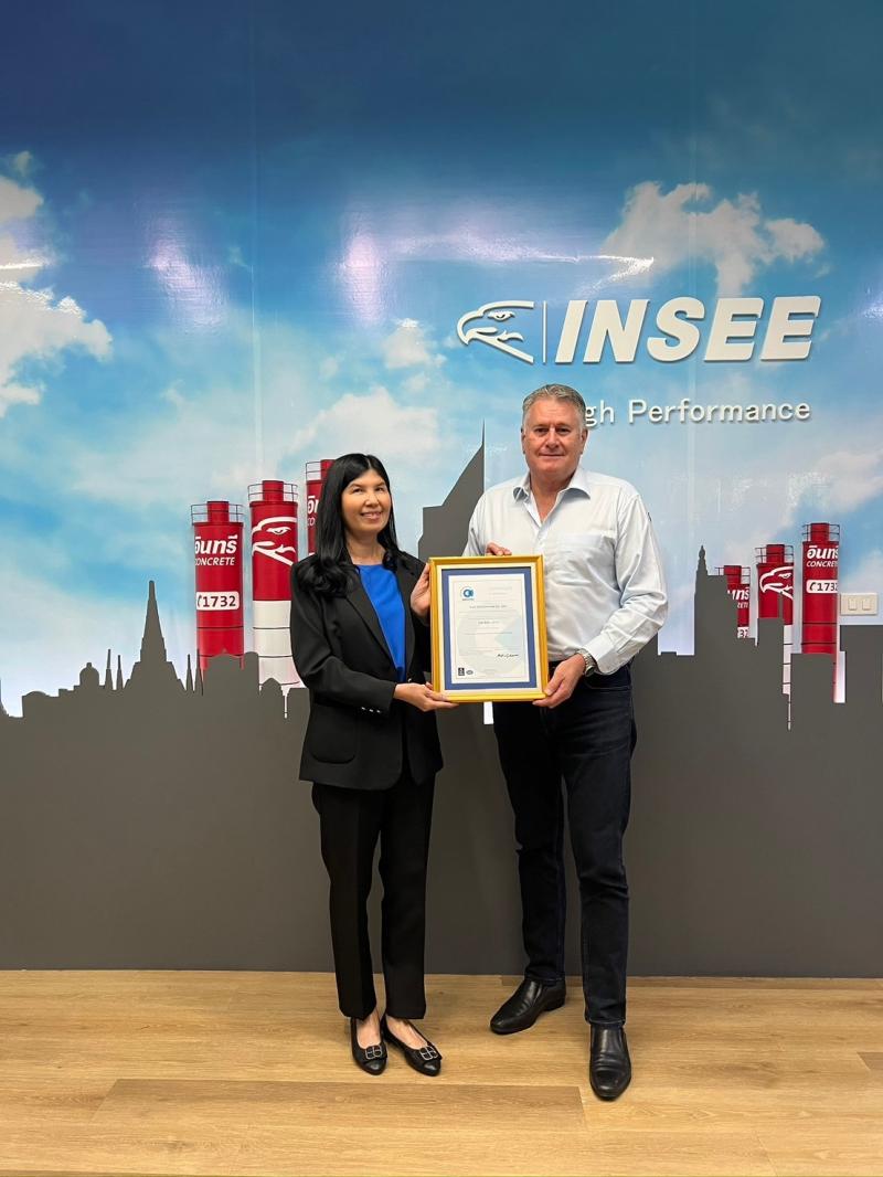 INSEE Concrete gets ISO 9001 ISO 14001 and ISO 45001 Certifications