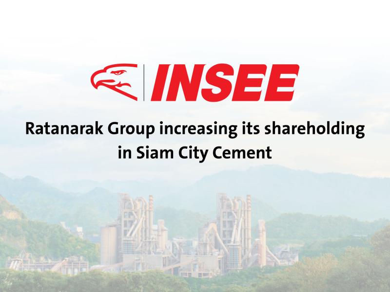 Ratanarak Group increasing its shareholding in Siam City Cement