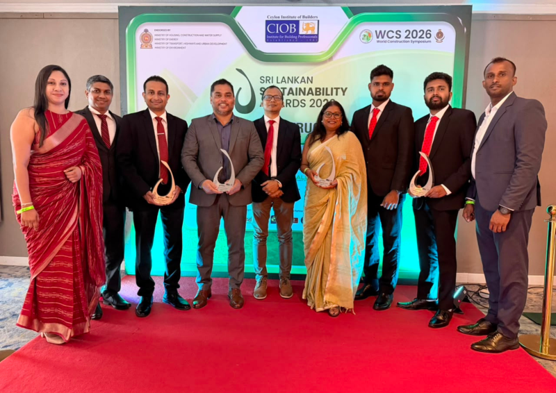 INSEE Secures Top Honours at Sri Lankan Sustainability Awards 2026 for the Second Consecutive Year 
