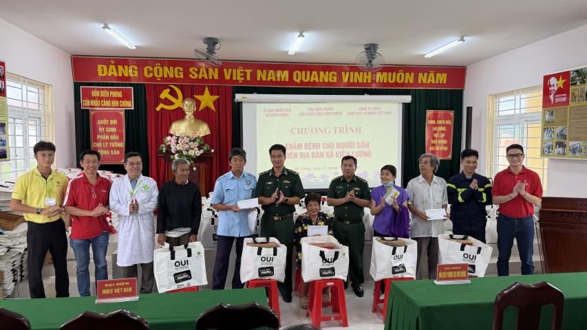 INSEE VIETNAM ORGANIZED THE HEALTHCHECK PROGRAME FOR ELDERLY 2026 IN KIEN LUONG COMMUNE