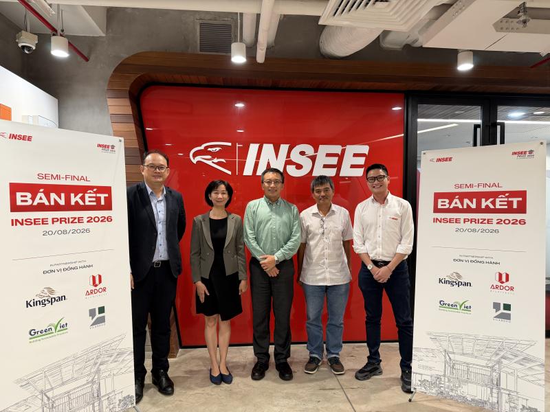TỪ INSEE PRIZE 2025 ĐẾN INSEE PRIZE 2026 MỘT DẤU MỐC KHỞI CÔNG, MỘT HÀNH TRÌNH TIẾP NỐI